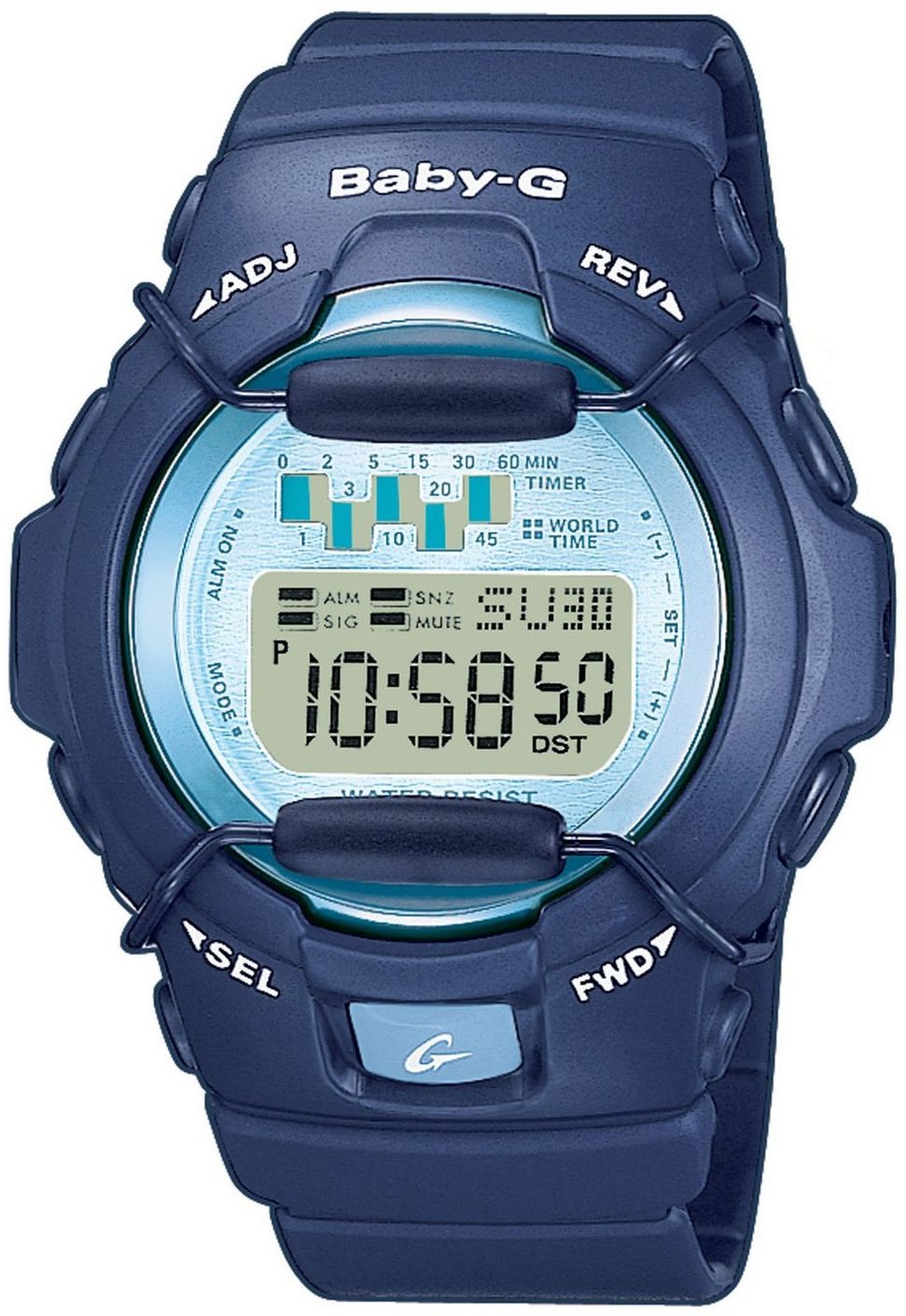 store.bg - Часовник Casio - Baby-G BG-1001-2CVER - От серията "Baby-G"