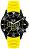 Часовник Ice Watch - Chrono - Black Sili Yellow CH.BY.B.S.10 - От серията "Chrono" - 