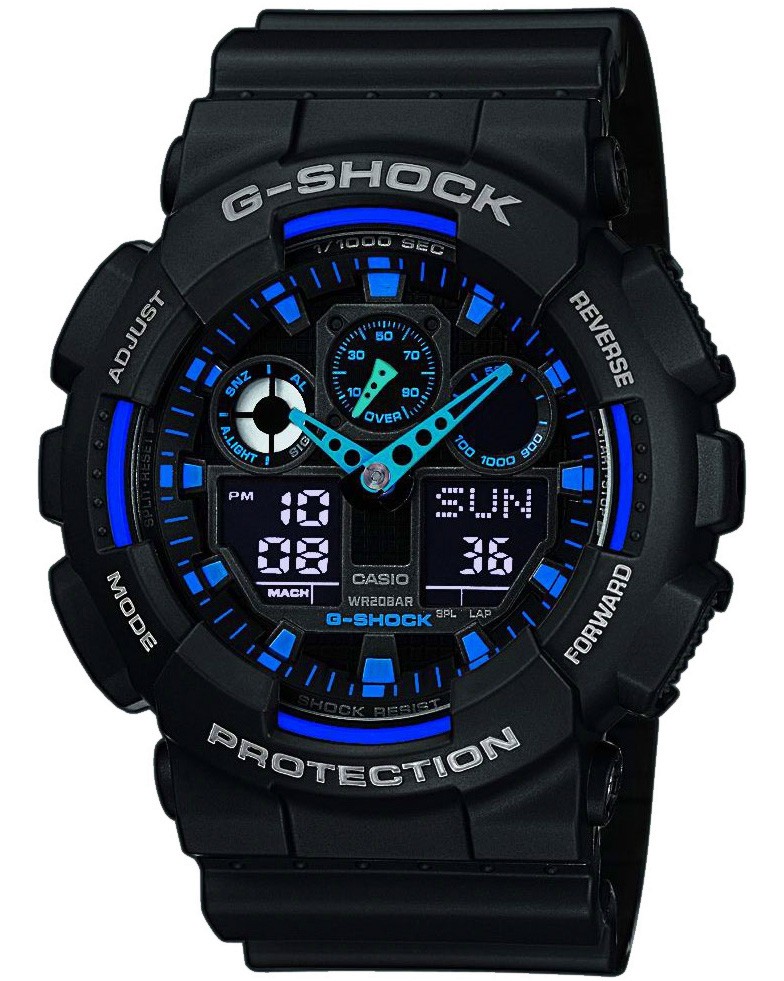  Casio - G-Shock GA-100-1A2ER -   "G-Shock" - 