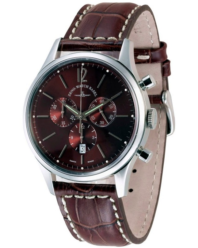  Zeno-Watch Basel - Gentleman Chronograph 43 6564-5030Q-i6 -   "Vintage Line" - 