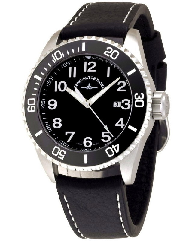  Zeno-Watch Basel - Quartz 6492-515Q-a1-1 -   "Diver Ceramic" - 