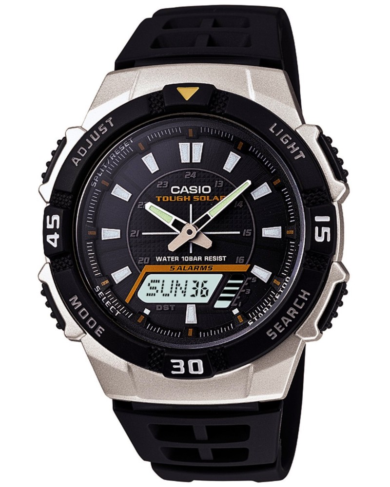  Casio Collection - Tough Solar AQ-S800W-1EV -   "Casio Collection: Tough Solar" - 
