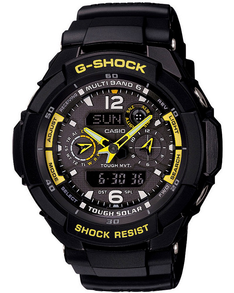  Casio - G-Shock Wave Ceptor Solar GW-3500B-1AER -   "G-Shock: Wave Ceptor Solar" - 