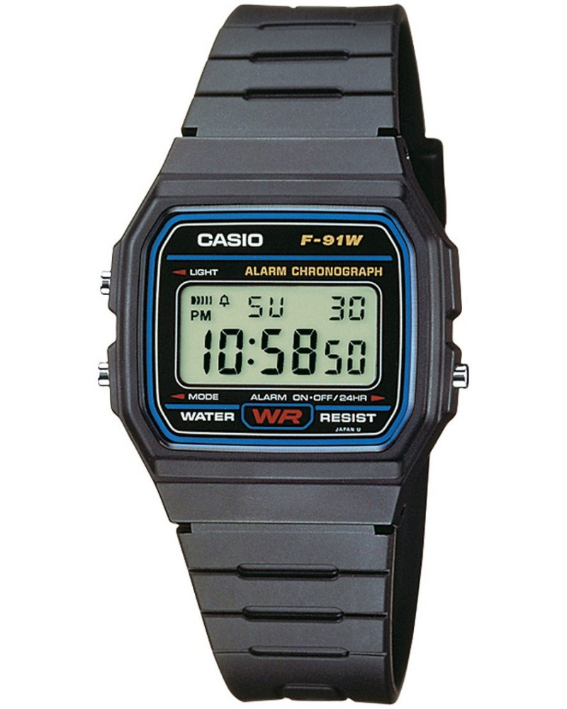  Casio Collection - F-91W-1YEF -   "Casio Collection" - 