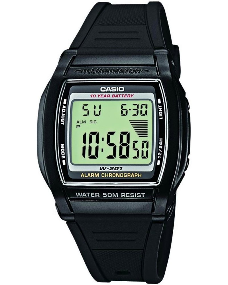  Casio Collection - W-201-1AVEF -   "Casio Collection" - 