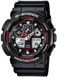 Часовник Casio - G-Shock GA-100-1A4ER - От серията "G-Shock" - 