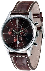 Часовник Zeno-Watch Basel - Gentleman Chronograph 43 6564-5030Q-i6 - От серията "Vintage Line" - 