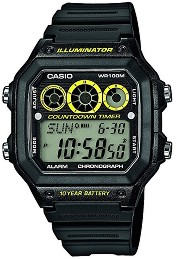 Часовник Casio Collection - AE-1300WH-1AVEF - От серията "Casio Collection" - 